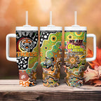 Tigers NRL Celebrating 50 Years of Naidoc Tumbler With Handle NAIDOC Week 2025 Aboriginal
