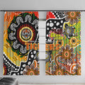 Tigers NRL Celebrating 50 Years of Naidoc Window Curtain NAIDOC Week 2025 Aboriginal