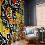 Tigers NRL Celebrating 50 Years of Naidoc Window Curtain NAIDOC Week 2025 Aboriginal