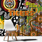 Tigers NRL Celebrating 50 Years of Naidoc Window Curtain NAIDOC Week 2025 Aboriginal