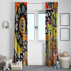Tigers NRL Celebrating 50 Years of Naidoc Window Curtain NAIDOC Week 2025 Aboriginal