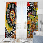 Tigers NRL Celebrating 50 Years of Naidoc Window Curtain NAIDOC Week 2025 Aboriginal