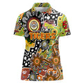 Personalised Tigers NRL Celebrating 50 Years of Naidoc Women Polo Shirt NAIDOC Week 2025 Aboriginal