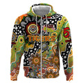 Personalised Tigers NRL Celebrating 50 Years of Naidoc Zip Hoodie NAIDOC Week 2025 Aboriginal
