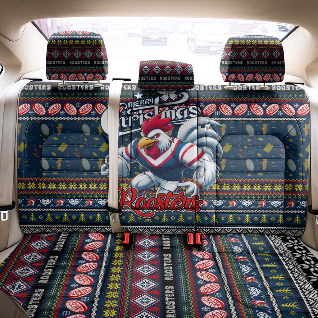 Roosters Rugby Xmas Back Car Seat Cover Australia NRL Mascot