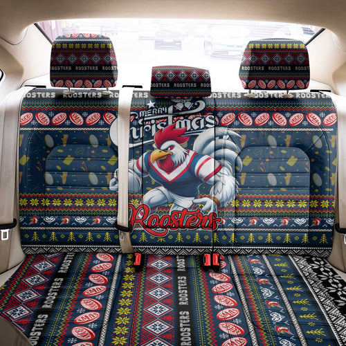 Roosters Rugby Xmas Back Car Seat Cover Australia NRL Mascot