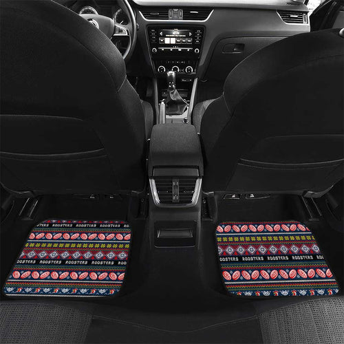 Roosters Rugby Xmas Car Mats Australia NRL Mascot