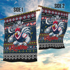 Roosters Rugby Xmas Garden Flag Australia NRL Mascot