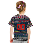 Personalized Roosters Rugby Xmas Kid T Shirt Australia NRL Mascot
