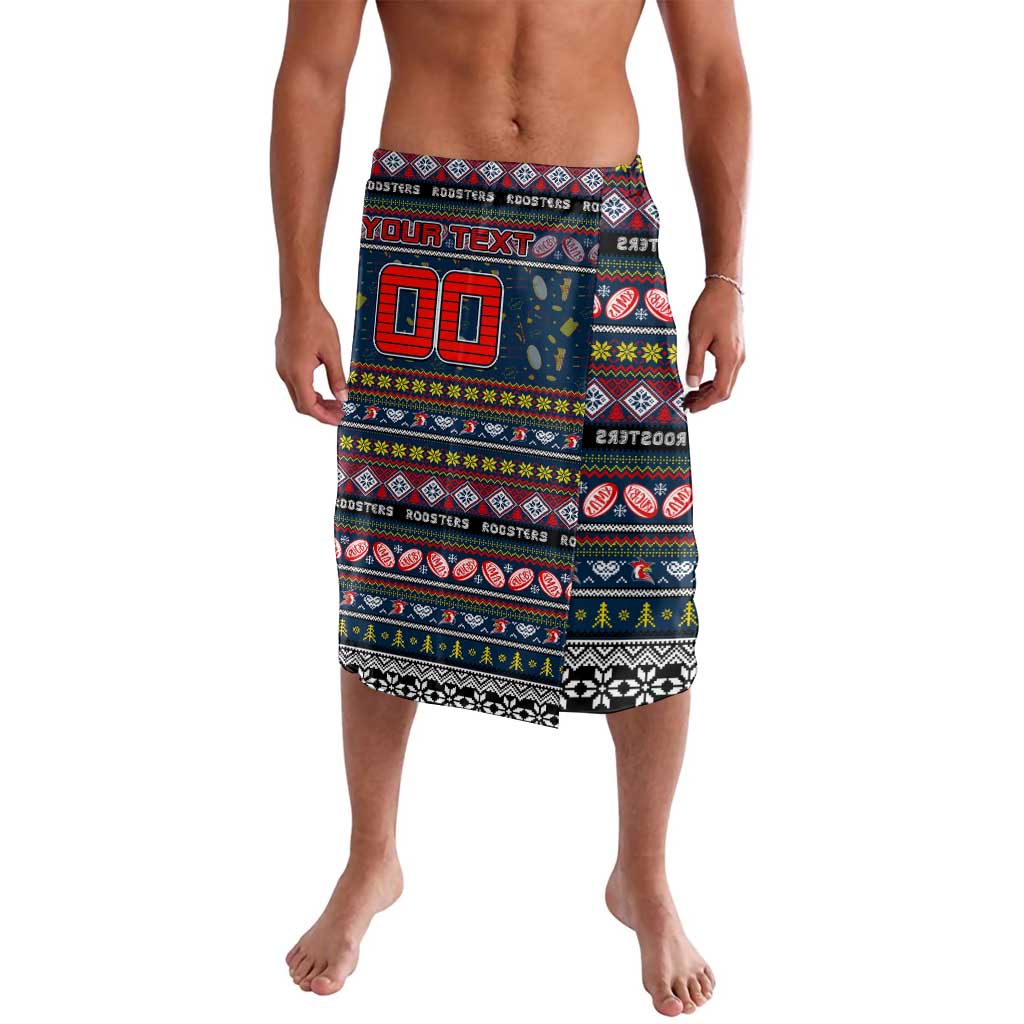 Personalized Roosters Rugby Xmas Lavalava Australia NRL Mascot