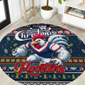 Roosters Rugby Xmas Round Carpet Australia NRL Mascot