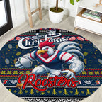 Roosters Rugby Xmas Round Carpet Australia NRL Mascot