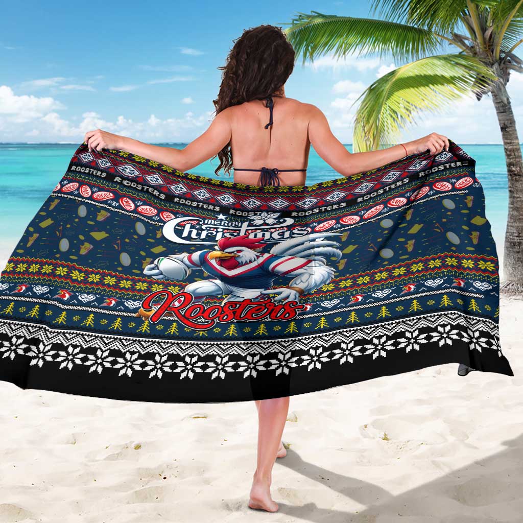 Roosters Rugby Xmas Sarong Australia NRL Mascot