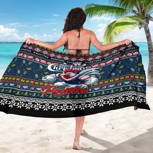 Roosters Rugby Xmas Sarong Australia NRL Mascot