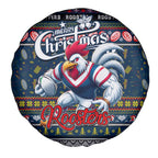 Roosters Rugby Xmas Spare Tire Cover Australia NRL Mascot