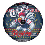Roosters Rugby Xmas Spare Tire Cover Australia NRL Mascot