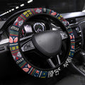Roosters Rugby Xmas Steering Wheel Cover Australia NRL Mascot