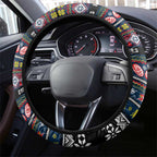 Roosters Rugby Xmas Steering Wheel Cover Australia NRL Mascot