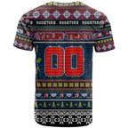 Personalized Roosters Rugby Xmas T Shirt Australia NRL Mascot