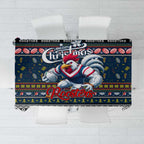 Roosters Rugby Xmas Tablecloth Australia NRL Mascot