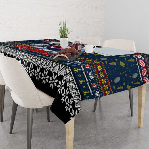 Roosters Rugby Xmas Tablecloth Australia NRL Mascot