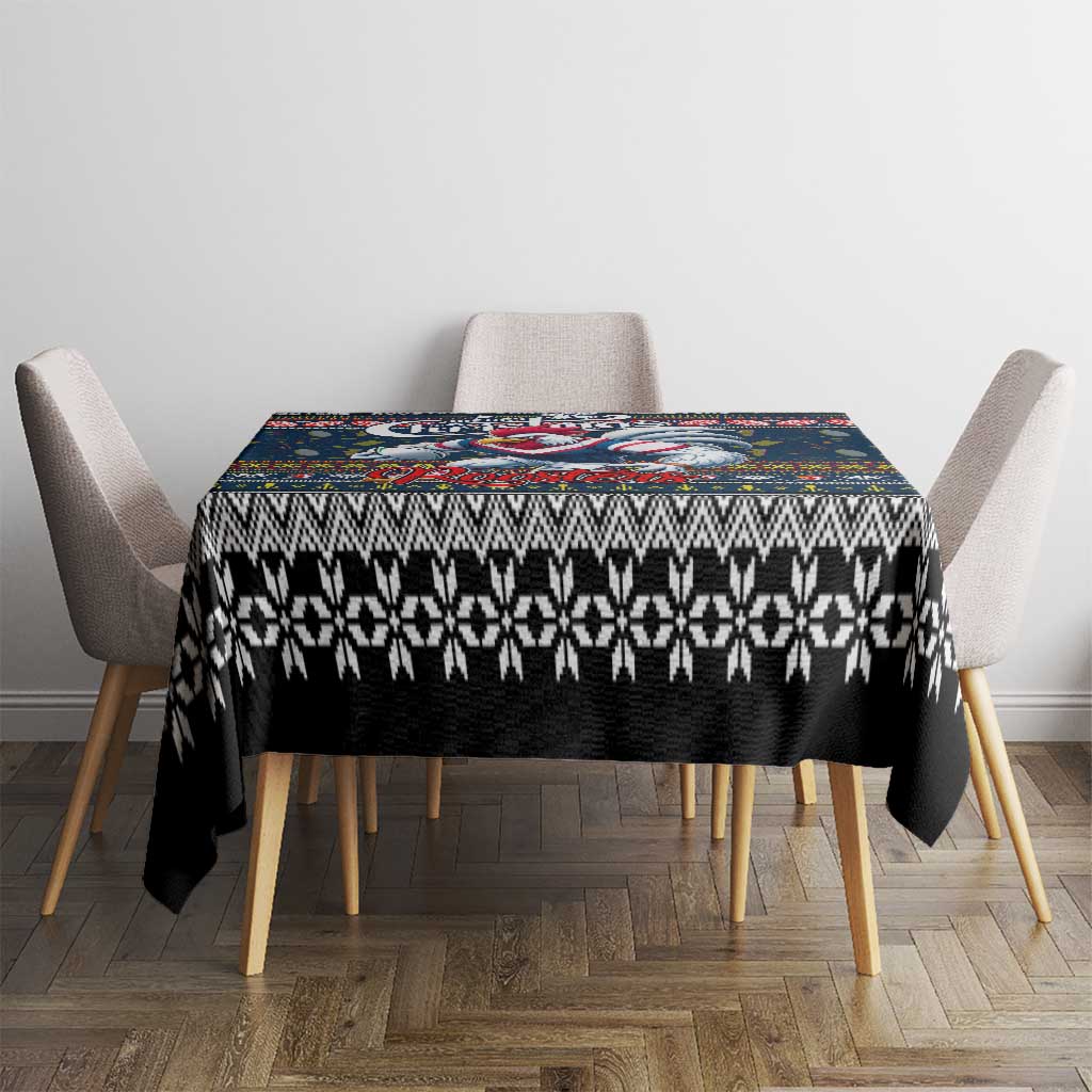 Roosters Rugby Xmas Tablecloth Australia NRL Mascot