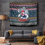 Roosters Rugby Xmas Tapestry Australia NRL Mascot