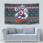 Roosters Rugby Xmas Tapestry Australia NRL Mascot