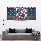 Roosters Rugby Xmas Tapestry Australia NRL Mascot