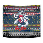 Roosters Rugby Xmas Tapestry Australia NRL Mascot