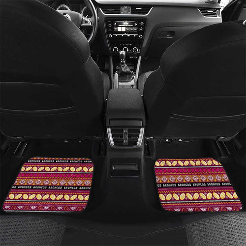 Broncos Rugby Xmas Car Mats Australia NRL Mascot