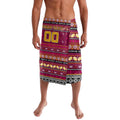 Personalized Broncos Rugby Xmas Lavalava Australia NRL Mascot