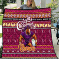 Broncos Rugby Xmas Quilt Australia NRL Mascot