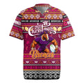 Personalized Broncos Rugby Xmas Rugby Jersey Australia NRL Mascot