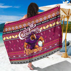Broncos Rugby Xmas Sarong Australia NRL Mascot