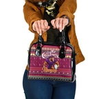 Broncos Rugby Xmas Shoulder Handbag Australia NRL Mascot