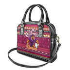 Broncos Rugby Xmas Shoulder Handbag Australia NRL Mascot