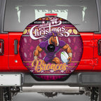 Broncos Rugby Xmas Spare Tire Cover Australia NRL Mascot