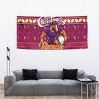 Broncos Rugby Xmas Tapestry Australia NRL Mascot