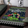 Raiders Rugby Xmas Area Rug Australia NRL Mascot