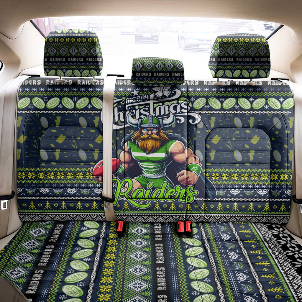 Raiders Rugby Xmas Back Car Seat Cover Australia NRL Mascot