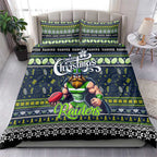 Raiders Rugby Xmas Bedding Set Australia NRL Mascot