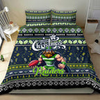 Raiders Rugby Xmas Bedding Set Australia NRL Mascot