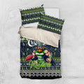 Raiders Rugby Xmas Bedding Set Australia NRL Mascot