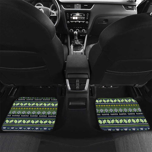 Raiders Rugby Xmas Car Mats Australia NRL Mascot
