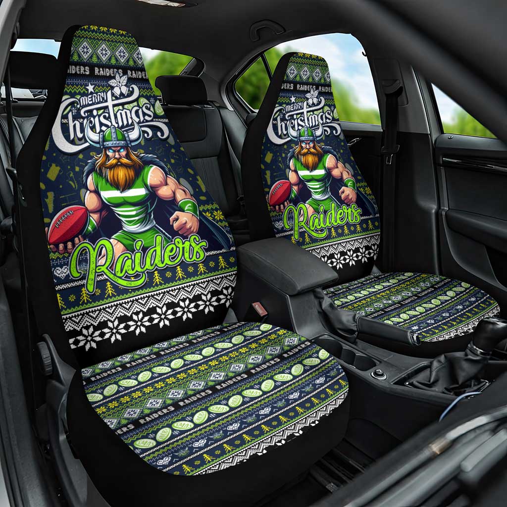 Raiders Rugby Xmas Car Seat Cover Australia NRL Mascot
