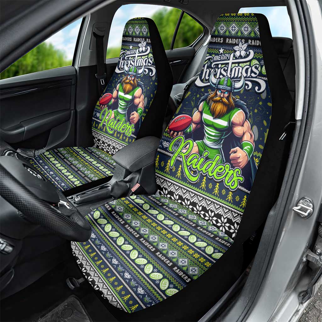 Raiders Rugby Xmas Car Seat Cover Australia NRL Mascot