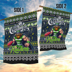 Raiders Rugby Xmas Garden Flag Australia NRL Mascot