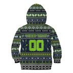 Personalized Raiders Rugby Xmas Kid Hoodie Australia NRL Mascot