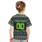 Personalized Raiders Rugby Xmas Kid T Shirt Australia NRL Mascot